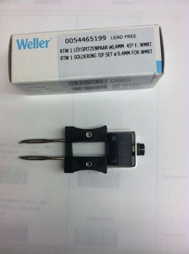 Weller 0054465199 rtw1 tip set for wmrt micro desoldering tweezers for sale