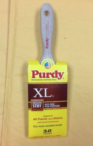 Purdy 3&#034; XL PIP Medium Stiff Nylon/Polyester
