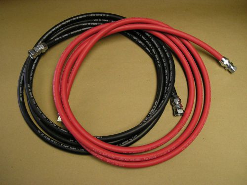 Bedford , Binks10&#039; LOW PRESSURE 1/4&#034;  FLUID/AIR LINE HOSE ASSY. L@@K