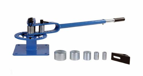 Shop bench top compact  heavy duty tube / pipe / rod bender w/ 7 dies 1&#034; - 3&#034; . for sale