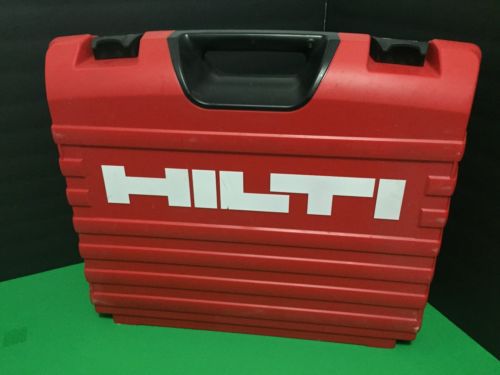 HILTI GX 120 M2 GAS ACTUATED FASTENING NAIL GUN WITH CARRY CASE -USED-
