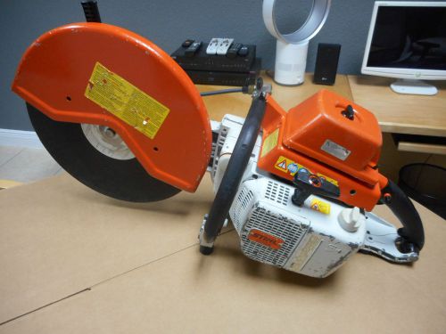 Stihl ts760 ts 760 concrete cut off saw w/ new 16&#034; blade cement for sale