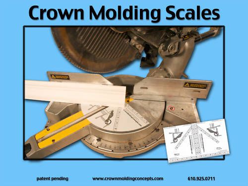 Crown molding scales- installation tools for sale