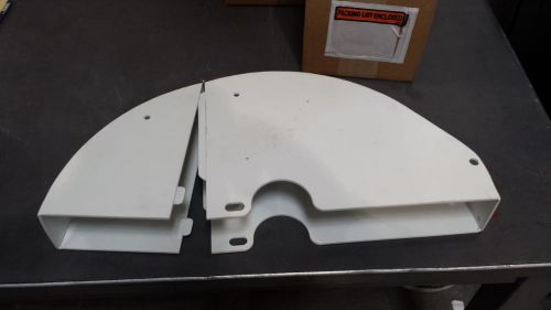 Rear and front guard for 18&#034; saw