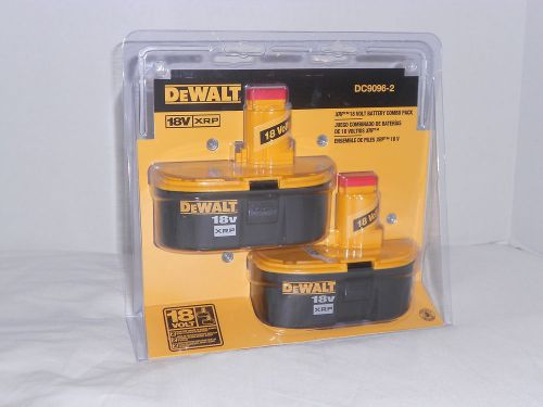 Dewalt dc9096-2 18v xrp combo battery pack for sale