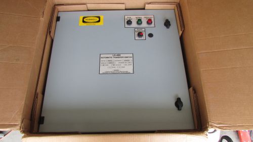New - hubbell automatic transfer switch 200 amps 3ph 3 pole 480v #lx450b33e6c for sale