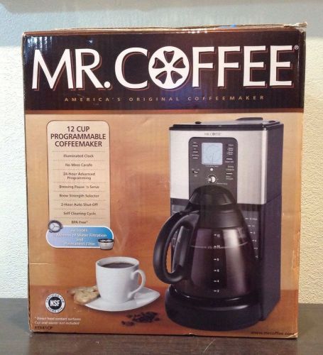 Mr. Coffee / 12 Cup Programmable Coffee Maker / Self Cleaning / FTX41CP