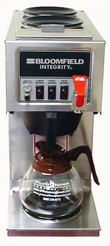 Bloomfield 9012 Automatic Carafe Coffee Brewer 2U/1L Warmers w/ faucet