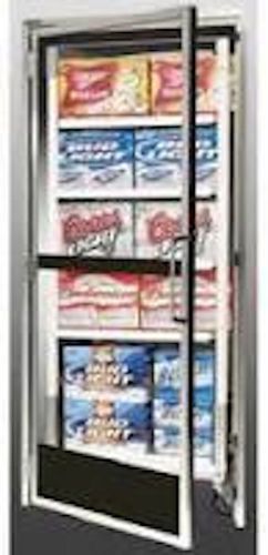 New styleline walk in glass beer cave door 36&#034; x 81&#034;-can customize/add windows! for sale