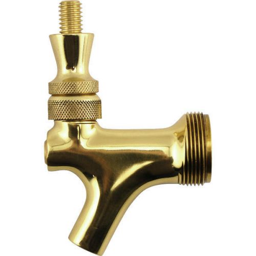 Draft beer faucet with brass lever - brass - keg tap home bar kegerator spout for sale