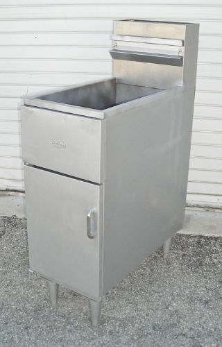Commercial deep fat fryer frymaster dean 35lb. capacity natural gas clean tested for sale