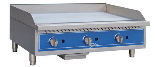Globe 36&#034; Counter Top Gas Griddle, GG36G, Flat Top, Grill, Commercial, New, Food