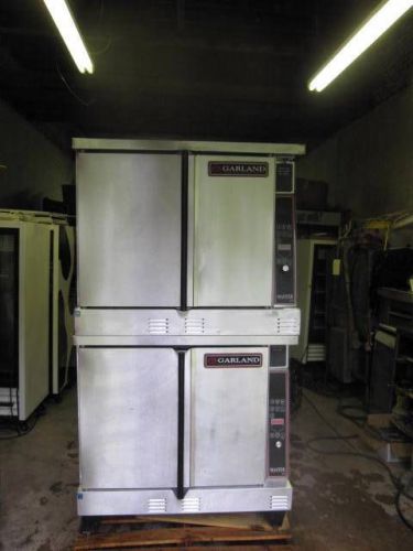 Gas garland mco-gs-10 gas convection oven double deck standard depth master 410 for sale