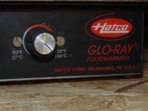 HATCO GLO RAY BUILT IN FOOD WARMER,30&#034;,RESTAURANT,CATERING,COMMERCIAL,CONCESSION