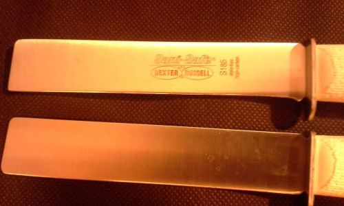 (2) dexter russell produce knives. tough, sani-safe blades &amp; handles. model s185 for sale