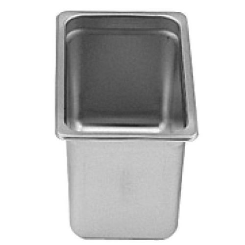 1 pc stainless steel sheet steam food pan 1/3 size 6&#034; d commercial nsf new for sale