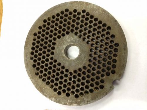 Chop plate disc L&amp;W - For 22 hub - 1/8&#034; for a meat grinding attachment - #6
