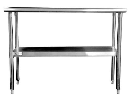 NEW!!! TRINITY EcoStorage NSF Stainless Steel Table, 48-Inch