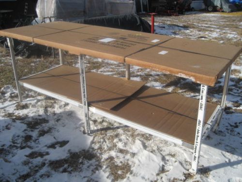John Boos SS 14 gauge 36&#034;x 96&#034; Commercial Work Tables M# ST4-3696SSW - NEW!!