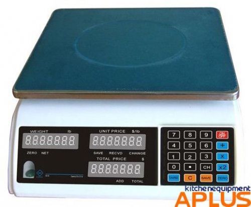 L&amp;j computing scale 60 lbs. capacity model es-60 for sale