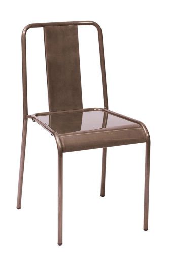 New Tara Indoor Clear Coat Commercial Stacking Side Chair