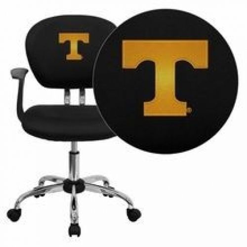 Flash Furniture H-2376-F-BK-ARMS-40005-EMB-GG Tennessee Volunteers Embroidered B