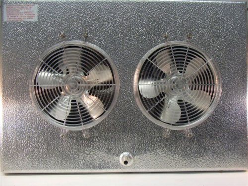 New bohn twin flow 3,500 btu air defrost 2 fan reach in evaporator 115v bto35ag for sale