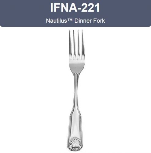 Stainless Steel Nautilus Dinner Fork- Restaurant euipment- ITI