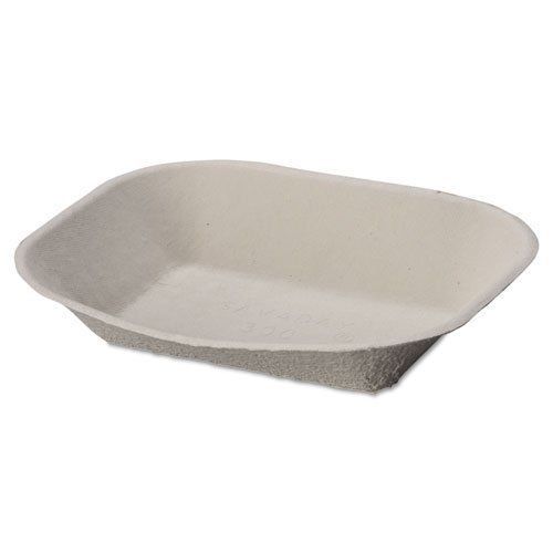 Chinet Savaday Molded Fiber Food Tray  9x7  250 per Bag - Includes 500 trays per