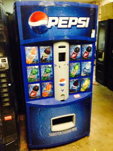 Lightly used, high quality dixie narco 756 p pepsi vending machine with fob for sale