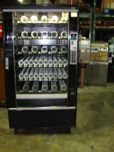 National 145 / crane 145 candy, chips, 5 wide  snack machine #213 for sale
