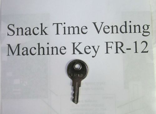 Vendcraft Dundas Snack Time Front Drop Vending Machine Key FR-12