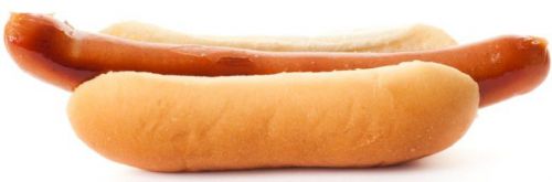 Hot Dog Concession Decal 12&#034; Cart Fast Food Menu