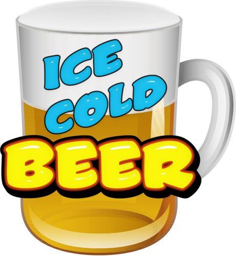 Craft Beer Decal 14&#034; Concession Food Trucks Van Drinks Ale Beverages Vinyl Signs