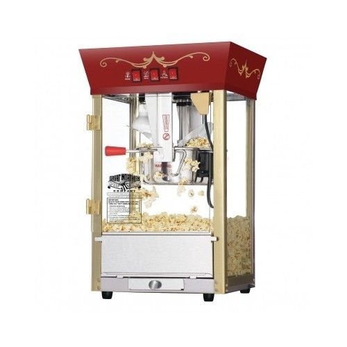 Theater Style Popcorn Pop Corn Maker Old Fashion Popper Machine Commercial Party