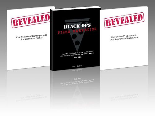 Black ops pizza restaurant marketing system for sale
