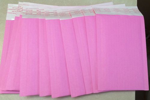 10 #000 Pink Kraft Self Adhesive Bubble Mailers 4X8
