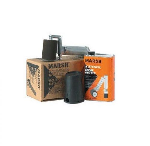 3&#039;&#039; marsh fountain roller kit, fr100, k ink, black, one quart *new* for sale