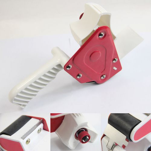 New red 2 inch tape gun dispenser packing packaging cutter  convenient  packing for sale