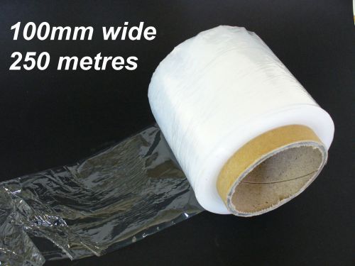 100mm pallet / shrink wrap x 250 metre roll for sale