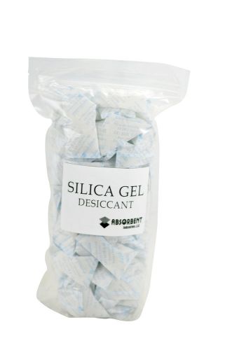 10 gram x 100 pk silica gel desiccant moisture absorber-fda compliant food safe for sale