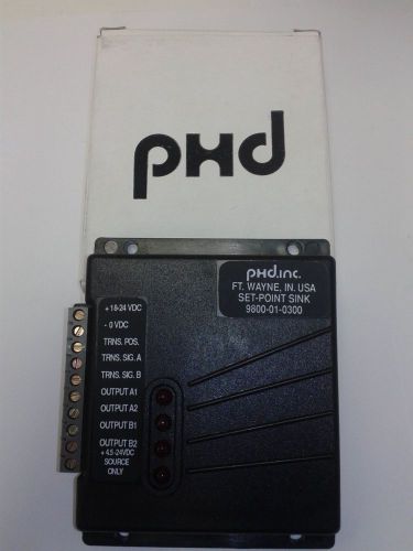 PHD 9800-01-0300 SET POINT MODULE SINK TYPE OUTPUT 4.5-24VDC NEW IN BOX