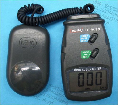 New Digital Lux Photo Light Meter Luxmeter Tester High Accuracy Photometer