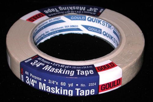 Lepages 3/4&#034; X 60 Yards Gould QuikStik™ All Purpose Masking Tape 02324