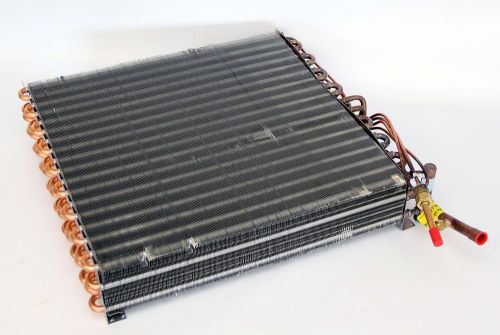 Furnace colling coil heat exchanger copper-aluminum radiator 18x18&#034; for sale