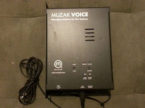 MUZAK voice messaging music MZ3020
