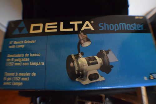 New delta gr 150 6 inch bench grinder with lamp for sale