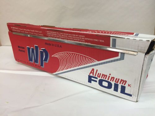 Heavy Gauge Aluminum Foil 18&#034;x1000&#039; Roll (Western Plastics)