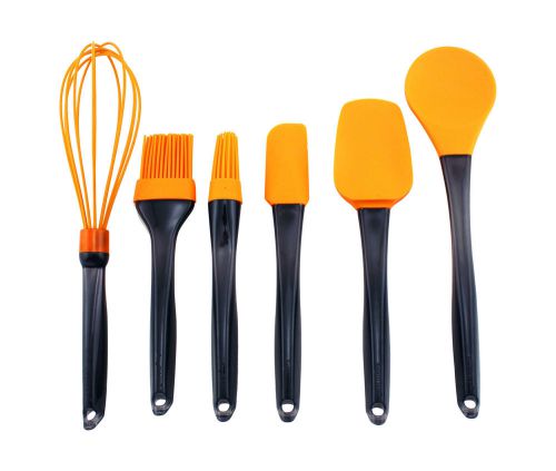 BergHOFF International Geminis 6 Piece Kitchen Utensil Set Orange