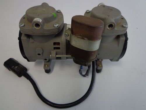 Thomas diaphragm vacuum pump compressor 2107 dry running 2107cef20-010c electric for sale